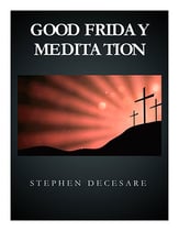 Good Friday Meditation P.O.D. cover